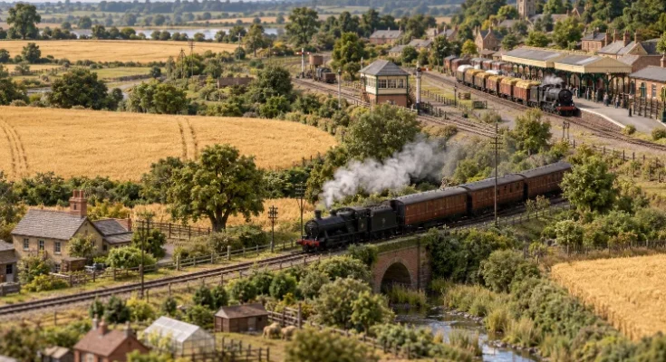 Reconstructing East Anglian Railway Networks Through Scale Models