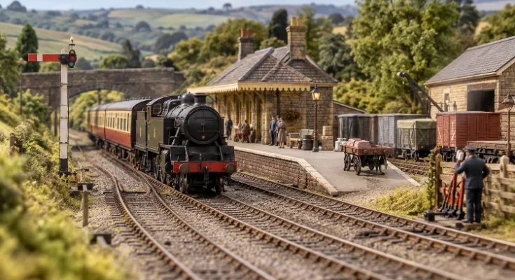 Recreating Historic British Railway Operations in Scale Models